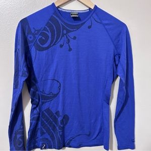 Icebreaker Bodyfit+200 100% Merino Wool Purple Large